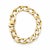 Mid 20th Century Mid 20th Century Heavy 14k Yellow Gold Chunky Curb Link Chain Bracelet For Sale - Image 5 of 8