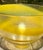 1960s 1960s Murano Glass Large Centerpiece Bowl With Yellow Ombre Swirls For Sale - Image 5 of 8