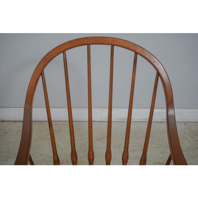 Ethan Allen 1776 Collection Maple Windsor Rocking Chair Chairish