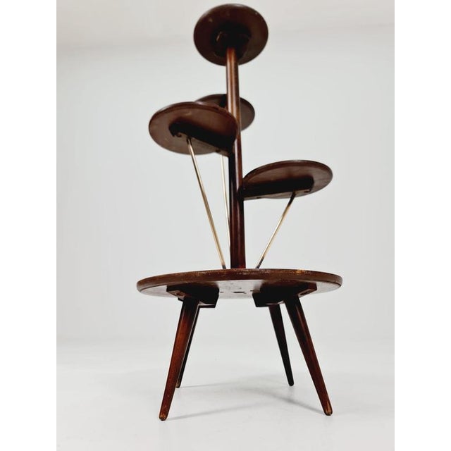 German Plant Stand by Opal, 1950s For Sale - Image 9 of 11