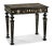 19th Century Italian Table in Ebonized Wood and Engraved Inlays For Sale - Image 5 of 6