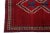 1960s Vintage Shiraz Red Handmade Wool Rug With Tribal Pattern For Sale - Image 4 of 7