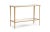 Transitional Chelsea House Carson Console in Gold For Sale - Image 3 of 3