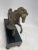 Metal Antique Bronze Horse with Marble Granite Base, 1920s For Sale - Image 7 of 11