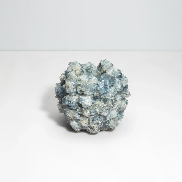 2020s Votive Holder in Celestite Large For Sale - Image 5 of 7