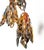 Goldenrod Ceramico Pendant Lamp by Dario Nasuti For Sale - Image 8 of 9