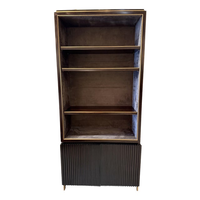 Caracole Signature Hightower Bookcase For Sale