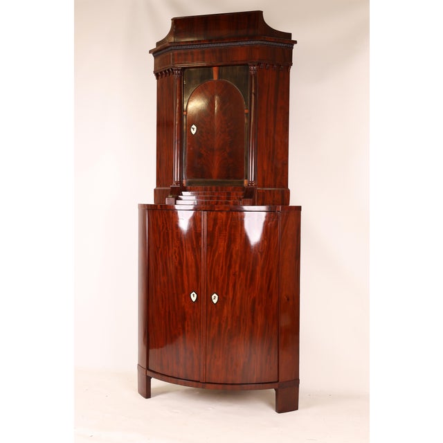 Empire Corner Cabinet, Denmark, 1815 For Sale - Image 6 of 14