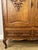 Vintage French Louis XIV Oak Sideboard with Carved Cupboard For Sale - Image 6 of 13