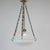 Art Deco Pendant Lamp in Opaline Glass, 1920s For Sale - Image 6 of 6