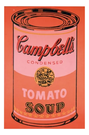 Andy Warhol, Campbell's Soup Can (Orange), Digital Print