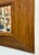 Wood Vintage 3-Dimensional Pencil Reed Coastal Beveled Mirror For Sale - Image 7 of 8