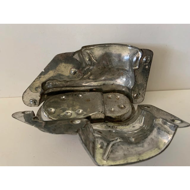 Antique Late 19th Century French Boot Chocolate Mold For Sale - Image 4 of 7