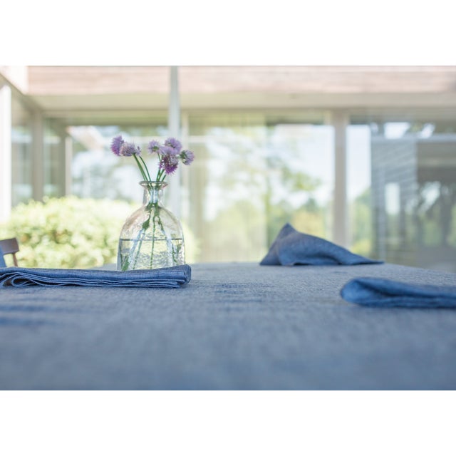 Infuse a casual, denim-inspired color into your décor with the Jean Blue collection by Modern Plum Home. Woven from...