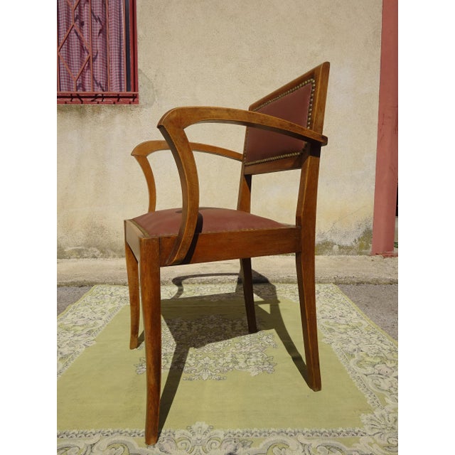 Vintage Art Deco Bridge Chairs, 1940s, Set of 3 For Sale - Image 10 of 18