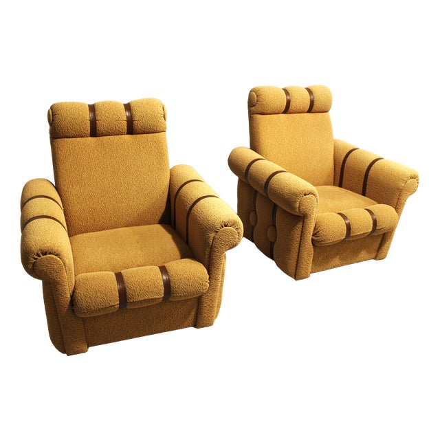 Vintage Armchairs from Hikor Písek, 1970s, Set of 2 For Sale