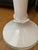 Ceramic 1960s White Glossy Lotus Floor Lamp Attributed to Serge Roche For Sale - Image 7 of 11