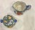 Vintage Fitz and Floyd Florentine Fruit Cream and Sugar Set- 2 Pieces For Sale In Palm Springs - Image 6 of 12