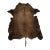 Rug & Kilim’s American Bison Hide Fur Rug in Chocolate Brown Tones For Sale