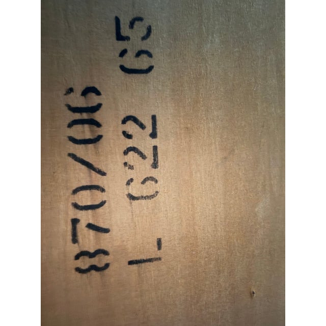 Brown 1960’s Broyhill Saga Mid-Century Modern Walnut Coffee Table With Drawer For Sale - Image 8 of 8