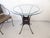 Vintage Brutalist Iron Table & 4 Chairs For Sale In Boston - Image 6 of 8