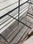 Vintage French Country or Mediterranean Style Wrought Iron Brass Baker’s Rack For Sale - Image 9 of 15