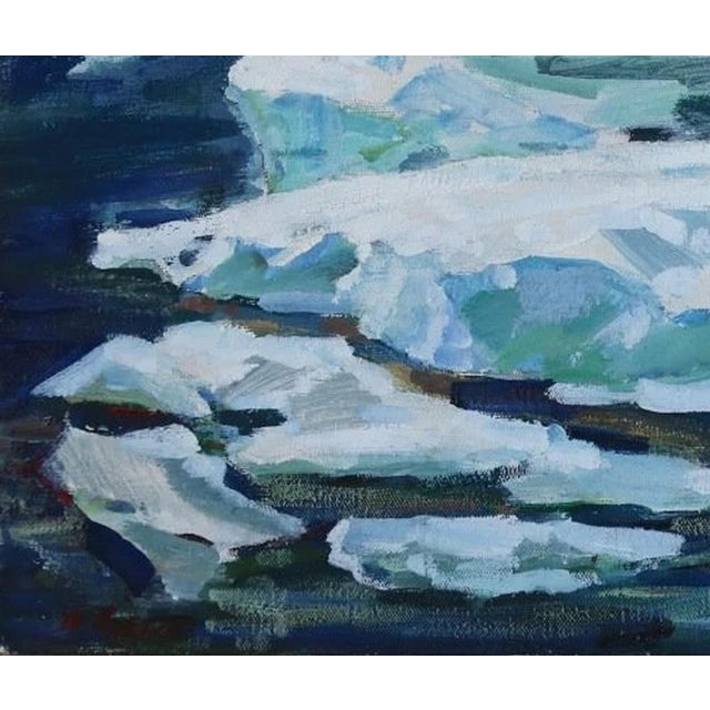 1970s 1970s Impressionism Seascape Painting, Ukrainian Artist, 1977 50-60 For Sale - Image 5 of 6