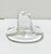 Transparent 1970s Signed Marcolin Sardinia Crystal Cowboy Hat Paperweight, Southwest Western Decor For Sale - Image 8 of 12