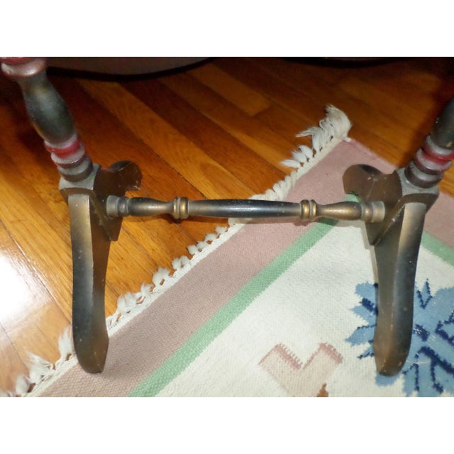 1920s 1920s Antique Wooden Magazine / Newspaper Rack Origanizer Dutch Design 26" For Sale - Image 5 of 7