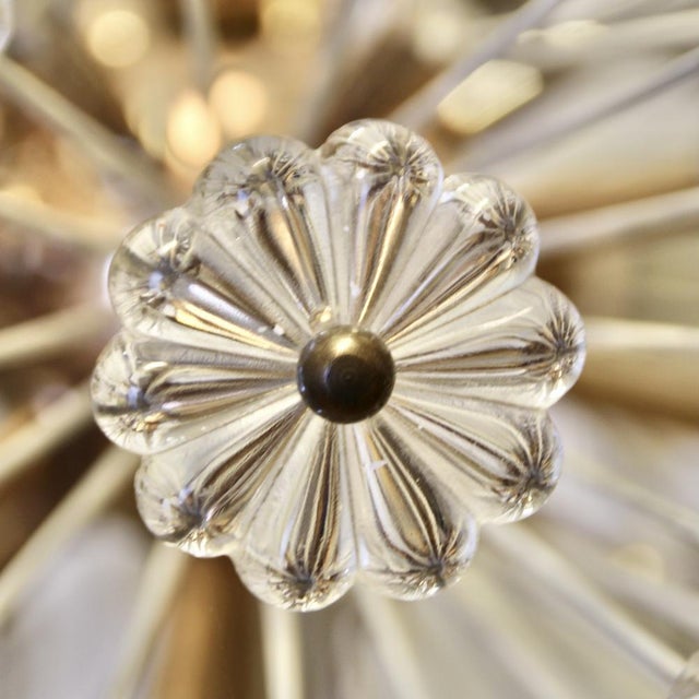 Bicolor Snowball Ceiling Lamp by Emil Stejnar for Rupert Nikoll, 1950s For Sale - Image 9 of 18