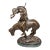 1980s Bronze ‘End of the Trail’ Sculpture, Styled After Fraser.” For Sale