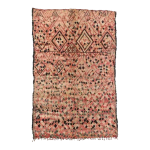 Vintage Berber Moroccan Boujad Rug - 06'08 X 10'05