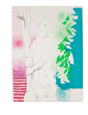 Paul Guiramand, Woman, Lithography, 1970s
