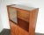 1960s John Keal for Brown Saltman Mahogany Wood and Glass Cabinet Buffet 1960s For Sale - Image 5 of 12