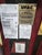 1980s Vintage Chippendale Style Burgundy Leather Mahogany Wingback Recliner Chair For Sale - Image 12 of 12