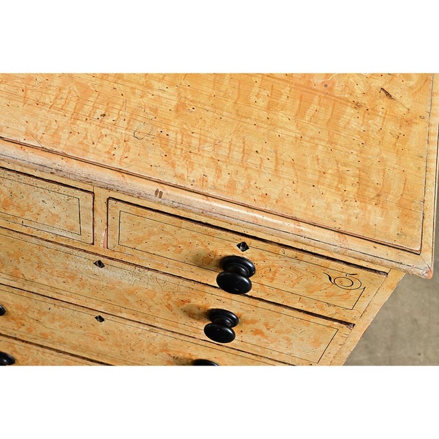 English 19th Century Chest of Drawers For Sale - Image 13 of 16