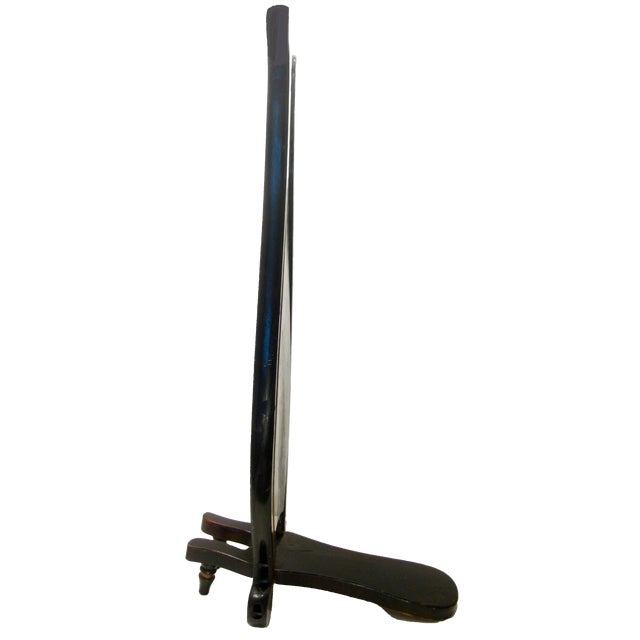 19thC Victorian Petit Point Boot Jack For Sale - Image 4 of 5