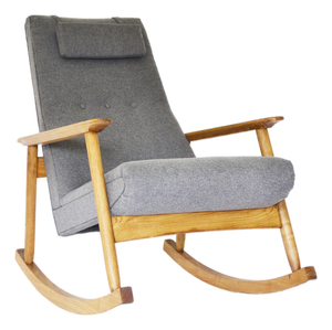 Mid-Century Modern Rocking Chair by Valerija Ema Cukermanienė, 1960s