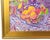 Original still-life painting in a Post-Impressionist or Fauvist style, featuring a glass bowl of fruit (such as oranges,...