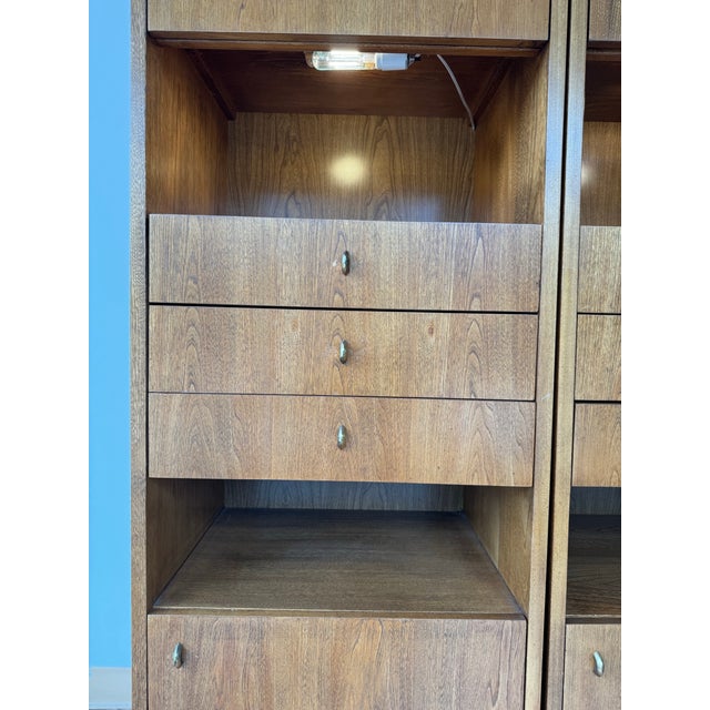 Mid 20th Century Matching Set of Founders Wall Display Cases For Sale - Image 6 of 12