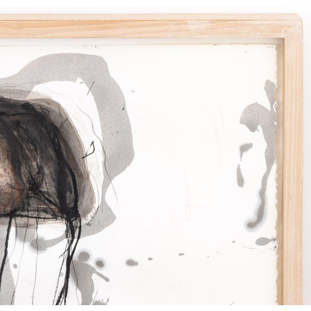 Black Robert Dandarov "Dark Angel" Mixed Media, 1989 For Sale - Image 8 of 9