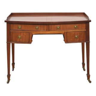 Mahogany Writing Table, 1890s For Sale