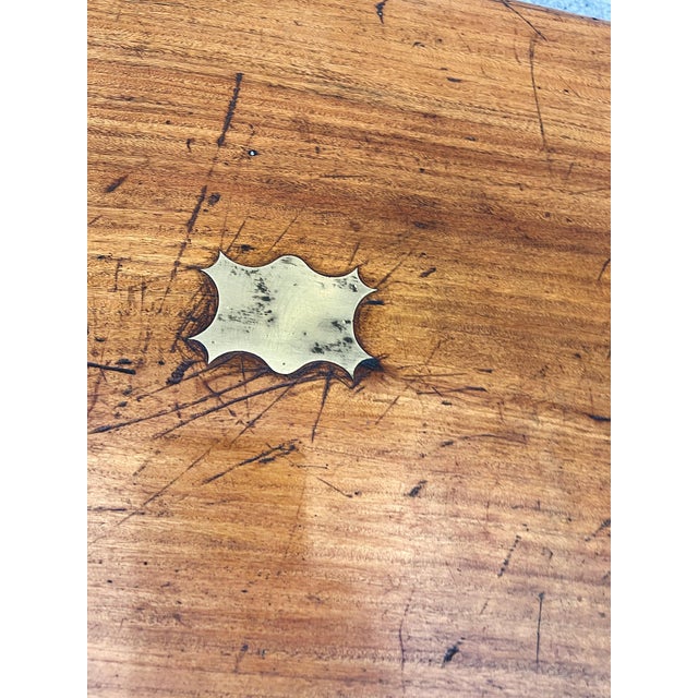 19th Century Antique Brass-Trimmed Camphor Wood Chest For Sale - Image 5 of 12