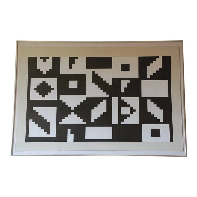 Signed and Numbered Yaacov Agam Lithograph: Colors of Love For Sale