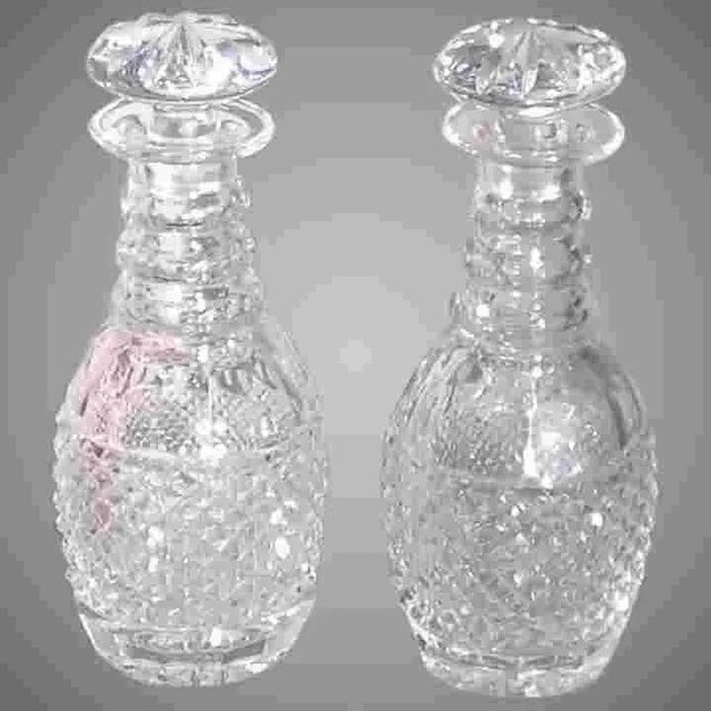 Early 20th Cent. Cut Glass Decanters For Sale In Mobile - Image 6 of 6