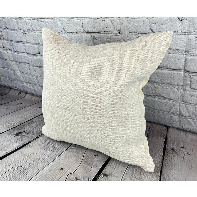 Vintage Pillow Case Turkish Hemp Pillow Decorative Hemp Pillow Dry cleaning only. PILLOW INSERT IS NOT INCLUDED