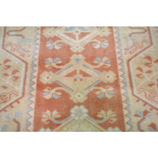 Turkish Vintage Turkish Anatolian Hand Knotted Wool Rug, 3'6"x6'4" For Sale - Image 3 of 4