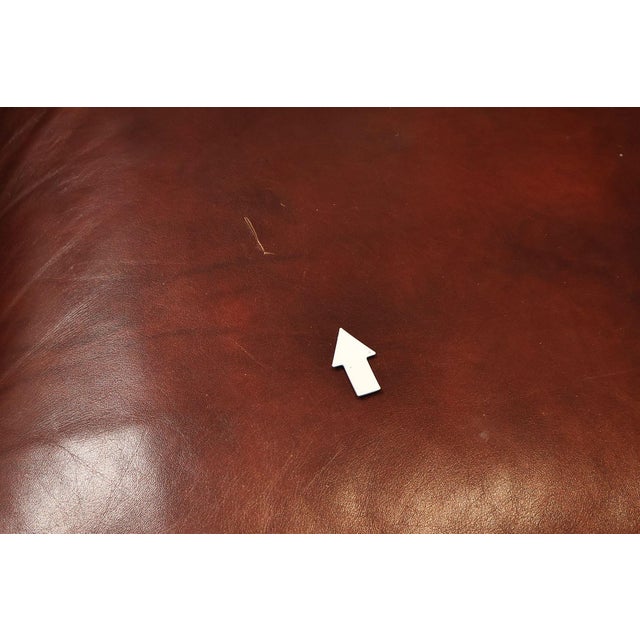 Hancock & Moore Traditional Leather Loveseat For Sale - Image 17 of 18