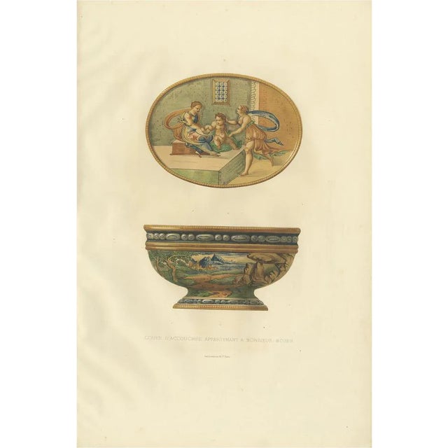 Delange, Coupe of Monsieur Moser, 1869, Paper For Sale