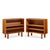 Mid-Century Modern Jens Risom Mid Century Walnut Book Case - Pair For Sale - Image 3 of 10